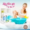 Sữa Tắm Gội Gifrer Gel LavanI 2 in 1 Cho Bé Tinh Chất Cúc Vạn Thọ + Vitamin E Kháng Khuẩn, Dưỡng Ẩm - Chai 500ml