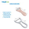 Nạo Rau, Củ, Quả 2 in 1 Hogokids Chế Biến Đồ Ăn Dặm Cho Bé Lưỡi Kép Inox 304 Không Gỉ, Sắc, Bền