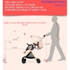 Xe Đẩy Em Bé Gấp Gọn 2 Chiều New Beginning A10 - Xe Đẩy Cho Bé Nằm, Ngồi, Du Lịch, Đi Chơi - Từ 0-3 Tuổi - Timikid