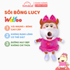 Gấu Bông LUCY Bản Quyền Chính Hãng, Màu Hồng Dễ Thương, Size 25 50cm, Chất Liệu Bền, An Toàn Cho Bé