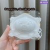 Set 3 Khẩu Trang Hình Gấu 3D Kháng Khuẩn UniMask 4 Lớp - Timikid Store