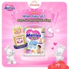 Bỉm Merries nội địa Nhật cộng miếng
