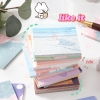Giấy Nhớ Vuông 80*80 mm, Giấy Ghi Chú Hoạ Tiết Dễ Thương Dán Được Sticky Notes Tập 50 Tờ