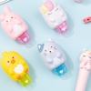 Băng Xóa Hình Hoạt Hình Dễ Thương 6m* 5mm- Bút Xóa Kéo Hình Thỏ/ Shiba Inu/ Lợn Xiaofan/ Khủng Long Nhỏ/ Unicorn
