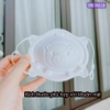Set 3 Khẩu Trang Hình Gấu 3D Kháng Khuẩn UniMask 4 Lớp - Timikid Store