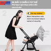 Xe đẩy xe đẩy em bé gấp gọn 2 chiều New Beginning K103X - Timikid