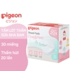 Tấm Lót Thấm Sữa Nha Đam Pigeon 30 miếng Thấm Hút 20 Lần - Tặng kèm sữa tắm gội 50ml - tmk