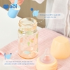 Bình Sữa Inochi AOI Flora Đa Sắc PPSU Cao Cấp Dung Tích 80ml/180ml/280ml Chống Đầy Hơi, Được Chọn Núm
