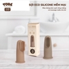 Bàn Chải Đánh Răng Xỏ Ngón TOBÉ Eco Silicon - mềm mại cao cấp cho bé