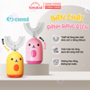 Bàn Chải Đánh Răng Điện Chữ U Cho Bé Sử Dụng Sạc Không Dây, Thiết Kế Chống Nước - BH 12 Tháng