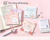 Giấy Nhớ Vuông 80*80 mm, Giấy Ghi Chú Hoạ Tiết Dễ Thương Dán Được Sticky Notes Tập 50 Tờ