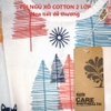 Túi ngủ vải xô cotton 2 lớp cho bé (từ 0 đến 5 tuổi) - Timikid Store