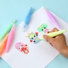 Bộ 6 Cây Bút Màu Acrylic Tạo Bọt 3D Cho Bé Thỏa Sức Sáng Tạo