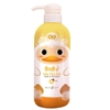 Sữa Tắm Gội AGI 2 in 1 Hương Phấn Màu Cam - Thơm Dịu, An Toàn, Không Gây Kích Ứng Da Cho Bé