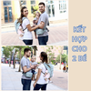 Địu Ngồi Em Bé IBELI Cao Cấp 4 Tư Thế Chất Liệu Cao Cấp Siêu Mềm, Tặng Túi Đeo Hông Đa Năng
