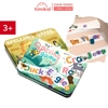 Đồ Chơi Giáo Dục Sớm Spelling Game Đánh Vần Chữ Tiếng Anh Cho Bé Từ 3 Tuổi - Chất Liệu Gỗ An Toàn, Hộp Thiếc