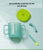 Cốc Tập Uống Đa Năng Hogokis 200ml Thiết Kế Nghiêng Khoa Học Cho Bé