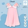 Váy Kiểu Xếp Ly Obeah - Chất Liệu Lụa Hàn Quốc Cao Cấp Cho Bé Gái Từ 2-6 Tuổi, Phong Cách Tiểu Thư, Công Chúa