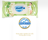 Khăn Ướt Molfix Chất Liệu Sợi Tre Và Bông Cao Cấp Sạch Khuẩn Vệ Sinh - Gói 100 Tờ