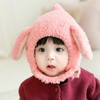 Mũ Len Cho Bé Trai, Bé Gái Từ 5-24 tháng - Ấm Áp Phong Cách, Mũ trẻ em mùa đông, lông cừu cài cúc