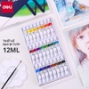 Màu Nước Dạng Tuýp Deli - 12 màu/18 màu/24 màu - 73850 / 73851 / 73852