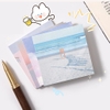 Giấy Nhớ Vuông 80*80 mm, Giấy Ghi Chú Hoạ Tiết Dễ Thương Dán Được Sticky Notes Tập 50 Tờ