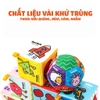 Bộ đồ chơi xúc xắc vải 8 hình khối Lalala Baby