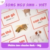 Bộ Thẻ Học Thông Minh Flashcard Cho Bé Lalala Baby Size Lớn  - Song ngữ Kèm Phiên Âm, File Âm Thanh Chuẩn Glenn Doman