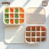 Khay Trữ Đông Đồ Ăn Dặm Có Nắp Tobé Chất Liệu Eco Silicone - Timikid Store