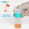 Dụng Cụ Bón Thuốc, Uống Sữa Silicone Hogokids Chống Sặc Đầu Slicone Siêu Mềm Kèm Cốc Đong 20ml