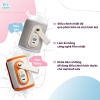 Ủ Bình Sữa Di Động Chibé CB003 Có 5 Cấp Độ Giúp Giữ Ấm Sữa Lâu, Có Dây Đeo, Chất Liệu Da PU - BH 12 Tháng