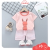Bộ quần áo phong ngắn tay cho bé gái MS TT1-0001