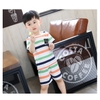 Đồ bộ thun ngắn tay cho bé trai Link Card - Timikid