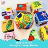 Bộ đồ chơi xúc xắc vải 8 hình khối Lalala Baby