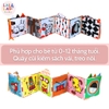 Sách Vải ZigZag kiêm Quây Cũi 3in1 Kích Thích Thị Giác Cho Bé Lalala Baby - Phù Hợp Cho Bé Từ 0 đến 12 Tháng