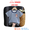 Áo Thun Cộc Tay Cho Bé Trai, Bé Gái Link Card i010 Chất Cotton Mềm Mịn, Thoáng Khí - Timikid