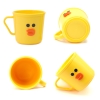 Cốc nhựa uống nước cho bé hình vịt vàng - Timikid Store