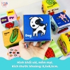 Bộ đồ chơi xúc xắc vải 8 hình khối Lalala Baby