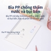 Sổ vở lò xo kép caro/kẻ ngang Deli khổ A5 60 trang bìa nhựa ghi chép viết thư pháp phong cách retro LPA560