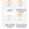 Khăn Quấn Bé Sơ Sinh Chống Giật Mình, Chất Liệu Cotton 2 Lớp Thân Thiện Mềm Mại Với Da, Nhiều Hoạ Tiết Đẹp, KT 35x80cm