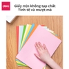 Giấy In Nhiều Màu Khổ A4 Deli - Định Lượng 80gsm - 100 Trang/Tệp - 2 Tông Màu Pastel / Sặc Sỡ - 7788