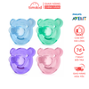 Set 2 Ty Giả Avent Silicone Nguyên Khối Chống Vẩu Cho Bé Từ 0-18m