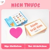 Bộ Thẻ Học Thông Minh Flashcard Cho Bé Lalala Baby Size Lớn  - Song ngữ Kèm Phiên Âm, File Âm Thanh Chuẩn Glenn Doman
