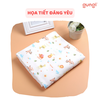 Khăn tắm xô 6 lớp Gungi 90x90cm đa năng cho bé - Timikid Store