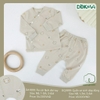 Bộ Cài Lệch Dài Tay Cotton Dokma DB1899