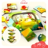 Đồ chơi ghép hình gà bằng gỗ Goryeo Baby