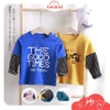 Áo Dài Tay Cho Bé Link Card Chất Liệu Cotton Dày Mịn - Timikid