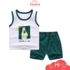 🍄HOT🍄Bộ thun ba lỗ cho bé trai - Bộ ba lỗ cotton cho bé trai, áo ba lỗ bé trai MS P020