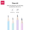 Bút chì lục giác Deli - 30 chiếc/hộp loại 2B/HB màu sắc dễ thương, thân gỗ tự nhiên dễ gọt khi dùng