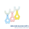 Bàn Chải Đánh Răng Hình Chữ U Chất Liệu Silicon Cho Bé Từ 2-6 Tuổi